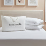 Pair Of Down-Alternative Snuggy Pillows Pair Of Down-Alternative Snuggy Pillows