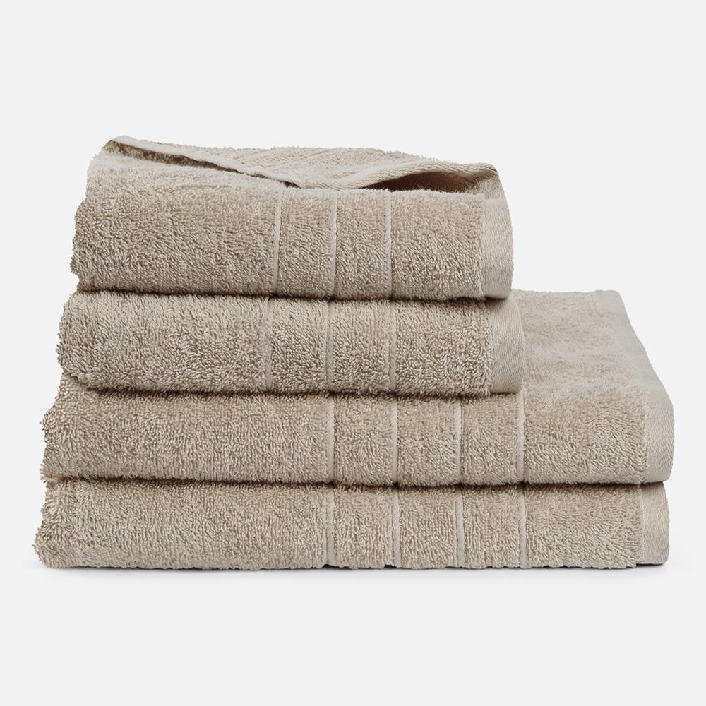 Bath towel collection outlet