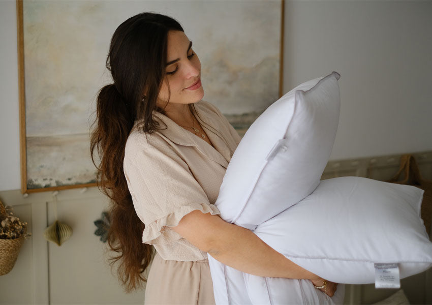 Best sleep ever with these pillows 😴