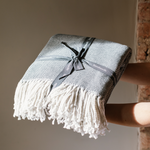 Cotton Herringbone Throw