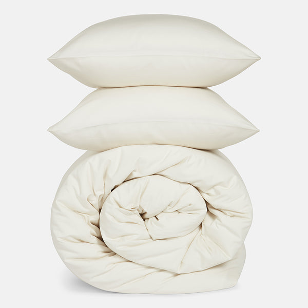 Classic Percale Duvet Cover Set